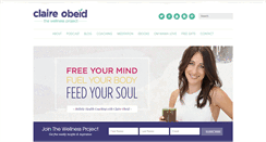 Desktop Screenshot of claireobeid.com